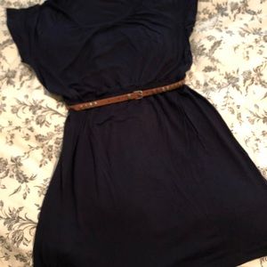 Navy blue Gap cotton T-shirt dress M